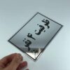 پلاک استیل ظرفیت آسانسور مدل TH_39682