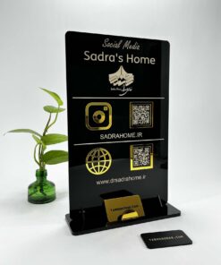 استند کیوآرکد و کارت ویزیت مدل TH_49020