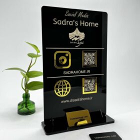 استند کیوآرکد و کارت ویزیت مدل TH_49020