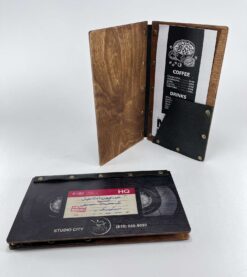 منوی نوستالژیک کافه طرح VHS مدل TH_66954