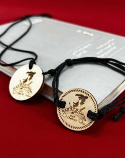 ست دستبند گردنبند با حکاکی اختصاصی مدل TH_71696
