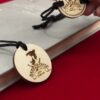 ست دستبند گردنبند با حکاکی اختصاصی مدل TH_71696