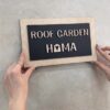 پلاک راهنمای فضاهای ساختمان مدل TH_80493