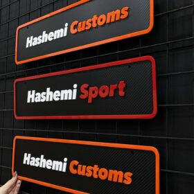 پلاک تبلیغاتی نمایشگاه خودرو مدل TH_98903