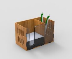 جای کاغذ یادداشت و جامدادی مدل TH_79549