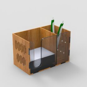 جای کاغذ یادداشت و جامدادی مدل TH_79549