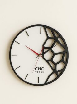 ساعت دیواری طرح هندسی مدل TH_27155