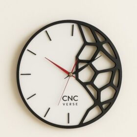 ساعت دیواری طرح هندسی مدل TH_27155