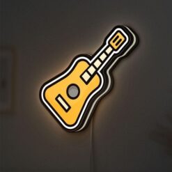 تابلو لایت باکس گیتار مدل TH_79087