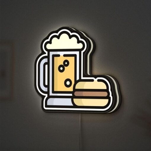 تابلو لایت باکس نوشیدنی مدل TH_26661