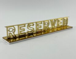 تابلو پلاک رزرو مدل TH_15212