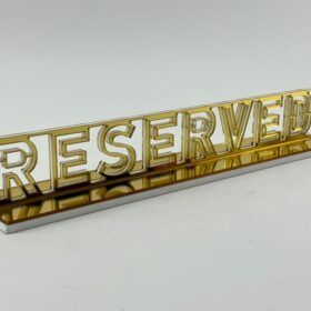 تابلو پلاک رزرو مدل TH_15212