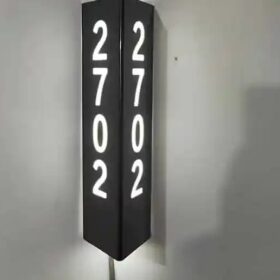 تابلو پلاک واحد با نور LED مدل TH_29497